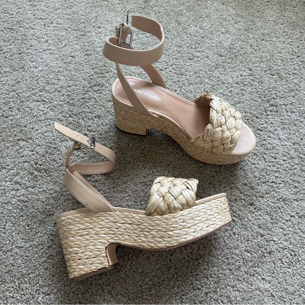 Marc Fisher Steel Sandal
